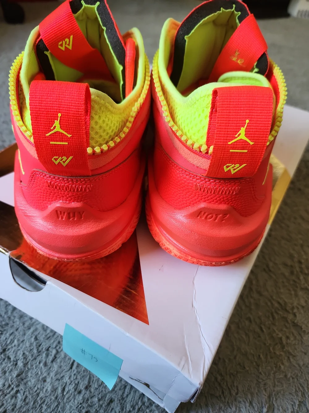 Size 14 - Air Jordan Why Not Zer0.6 Bright Crimson With Box